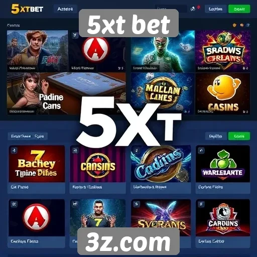 5xt bet oferece diverse opções de jogos online